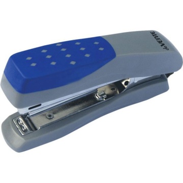 Степлер deVENTE Duos" 10 до 12л, пластик, серый с синим*