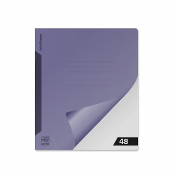 Тетрадь А5 48л клетка пластик "CoverPrоBook Reef.Индиго" 60г.м2