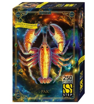 Пазлы 250 элементов 345*240мм. "Рак"