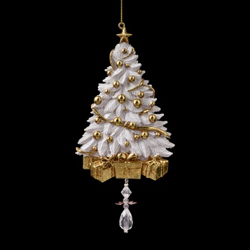 Украшение ErichKrause Decor Елочка - Золото Арктики 11см