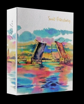 Фотоальбом 200 фото 10*15см SPb. Санкт-Петербург. Разводные мосты