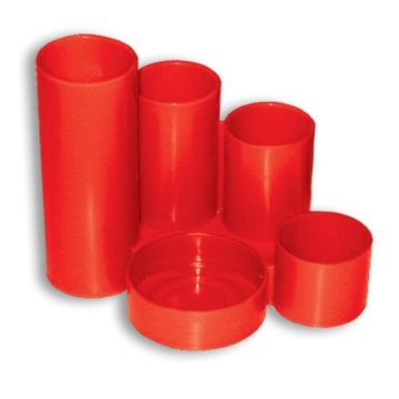 Подставка наст. "Трубы" красная