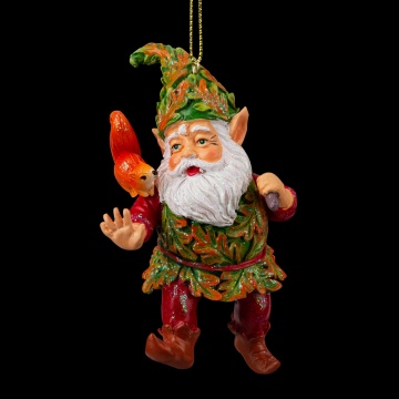 Украшение ErichKrause Decor Гном с белочкой 11см