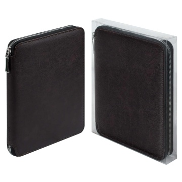 Ежедневник-органайзер недат. А5 кожзам., тв.пер., 120л. "Шеврет экстра коричневый"