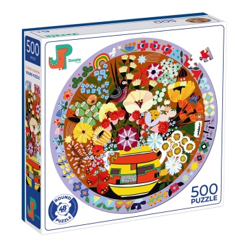 Пазлы  500 элементов  480мм. "Цветочная гармония"