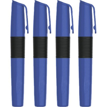 Маркер перманентный 3,0 мм круг. корп.,  синий