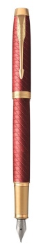 Parker IM Premium Перьевая ручка F323 Red GT