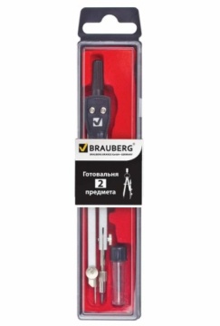 Готовальня "Architect". 2 предм: циркуль 135мм, грифель, пенал