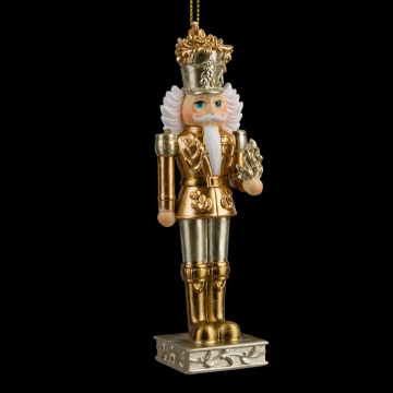 Украшение ErichKrause Decor  Щелкунчик в мундире золотой 10см