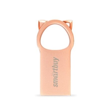 Флеш-драйв  32 GB USB 2.0 Smartbuy Metal Kitty Pink
