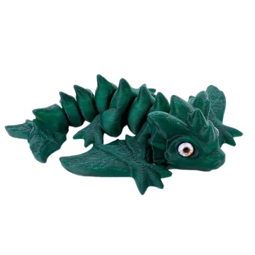 Игрушка 3D "Дракончик Малыш Верн" 12 см, цвет ассорти