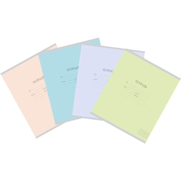 Тетрадь А5 24л кл. КФОБ "Пастельные тона"