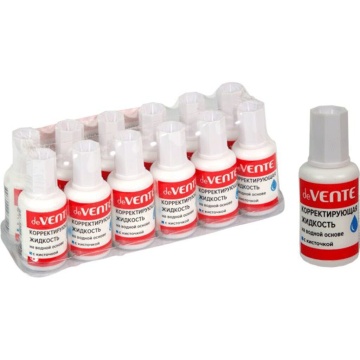 Корректирующая жидкость deVENTE, 20мл., водн. основа