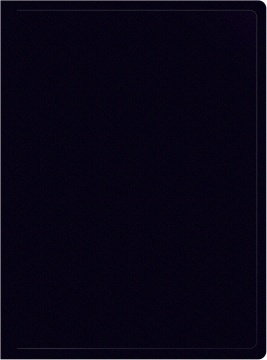 Папка файл А4  20лист 0,50мм черная