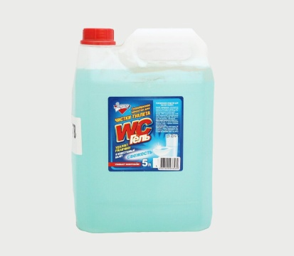 Средство чистящее для туалета Золушка 5л Свежесть гель, канистра