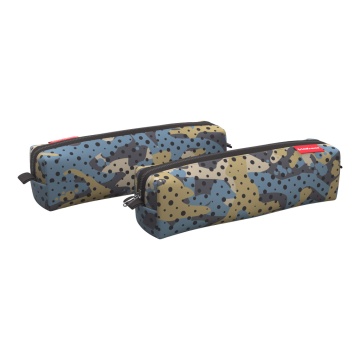 Пенал квадро mini ErichKrause 210x50x50мм Dots vs Camo