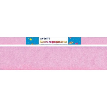 Бумага подел. 50*250 32 г/м рулон креп светло-сиреневая