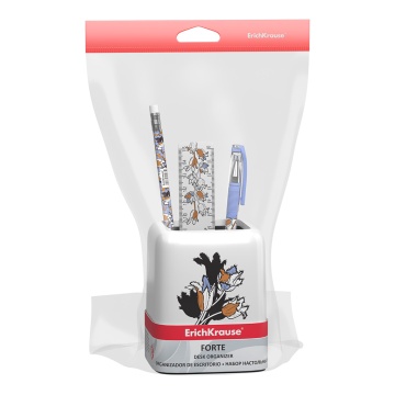 Набор настольный пластиковый ErichKrause Forte, ассорти из 4 дизайнов