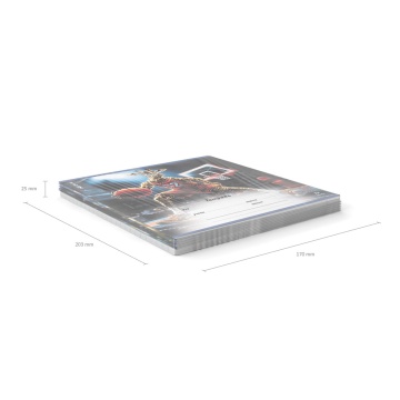 Тетрадь школьная ученическая ErichKrause Sport Animals, 12 листов, линейка (в плёнке по 10 шт.)_MIX-