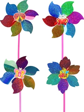 Ветрячок 28см "Цветок радуги"