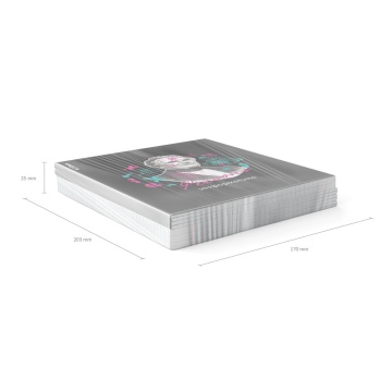 Тетрадь общая ученическая с пластиковой обложкой на скобе ErichKrause Persons, Информатика, 48 листо