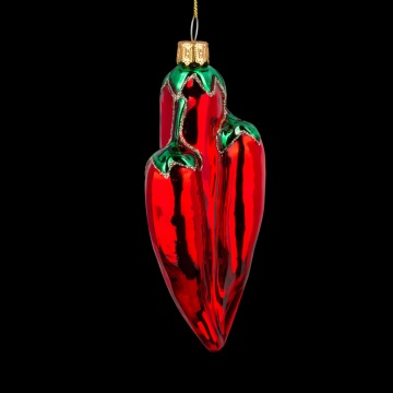 Украшение ErichKrause Decor Перцы чили 11см, стекло