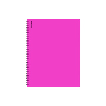 Папка файловая пластиковая на спирали ErichKrause Soft Caribbean Sunset, с 40 прозрачными карманами,