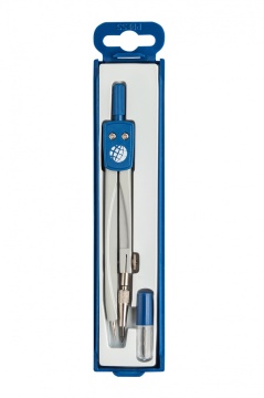 Набор чертежный Школа 2 предм. сталь Школа (футляр)