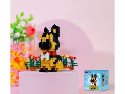 Конструктор пластм. Balody "Собака" 193 дет.