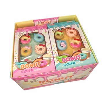 Набор ластиков  6 шт. "Пончик"