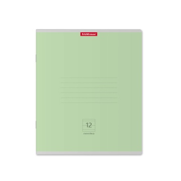 Тетрадь 12л линейка мелов "Классика" зеленый 60г.м2 ERICH KRAUSE 56502