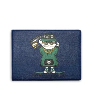 Обложка для Студенческого билета, Cat  78*216мм, кожзам
