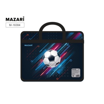 Папка для тетрадей А4. FOOTBALL. 330*260*75 мм, пластик, ламинированный картон