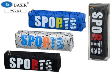 Пенал: "SPORT"; ПВХ , размер 20*6*5 см, в пласт.уп
