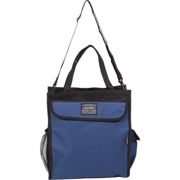 Сумка для дополн.занятий 36*31*12см deVENTE "  Blue"  1отд., 3кармана, темно-синяя