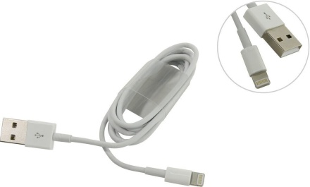 Дата - кабель Smartbuy USB  - 8-pin для Apple , 1м., белый