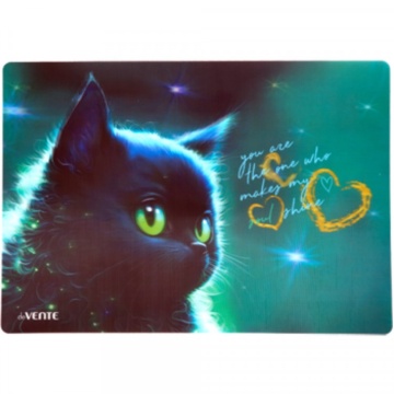 Покрытие настольное д.лепки 33*23см "Black Cat. 3D" 600мкм