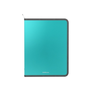 Папка для тетрадей на молнии пластиковая ErichKrause Diamond Vivid, A4, ассорти (в пакете по 4 шт.)