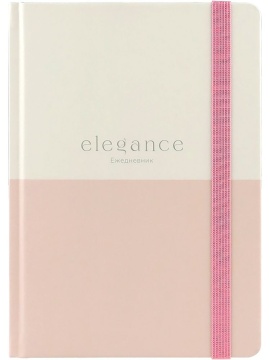 Ежедневник недат. А5 128л., 7БЦ "Пастельные цвета - 1" мат.лам., резинка
