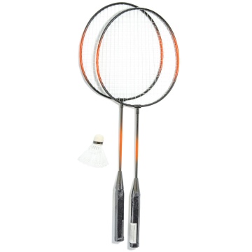 Ракетки для бадминтона 2шт, металл, волан, в чехле