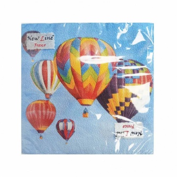 Салфетка "Праздничные шары" 33*33см, 20 шт., 2-х слойная