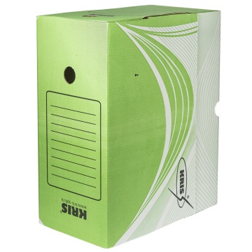 Короб архивный (325*260*150) глубина 150мм зелёный