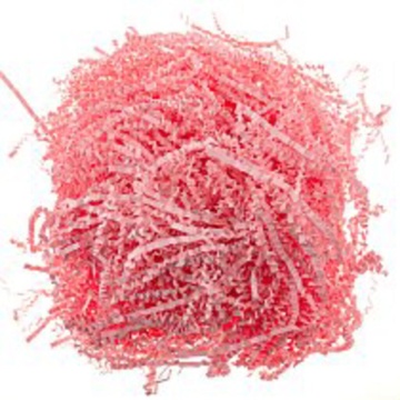 Наполнитель бумажный 50гр, 3 мм, розовая пастель