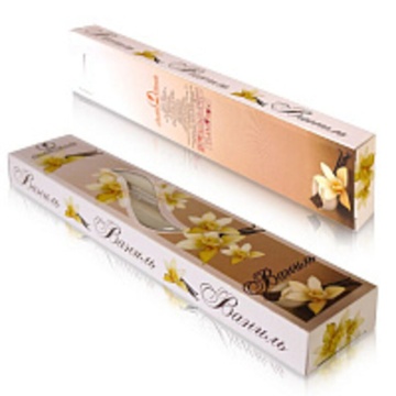 Свеча античная арома 2шт ваниль