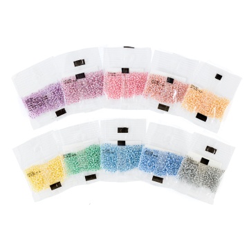 Бисер круглый "GAMMA"  2,3мм,  5гр ассорти 01 глянцевый, 10шт/уп