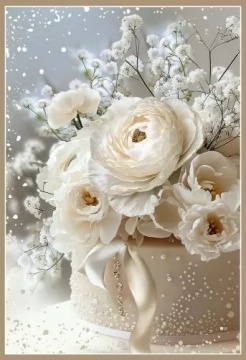 Открытка А5 Пионы