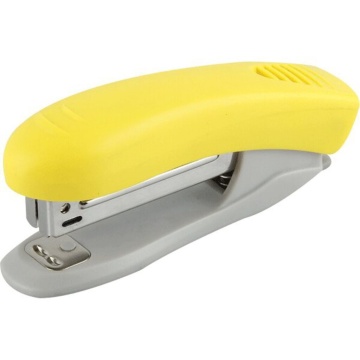 Степлер deVENTE 10 до 10л, пластик, антистепелер, НЕОН желтый