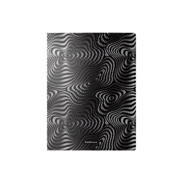 Папка на 2 кольцах пластиковая ErichKrause Illusion, 24мм, А4 (в пакете по 4 шт.)