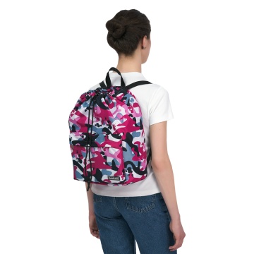 Рюкзак на шнурке ErichKrause EasyLine 16L Pink Camo