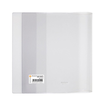 Обложка для тетрадей (209*340) ПВХ 110мкм прозр.